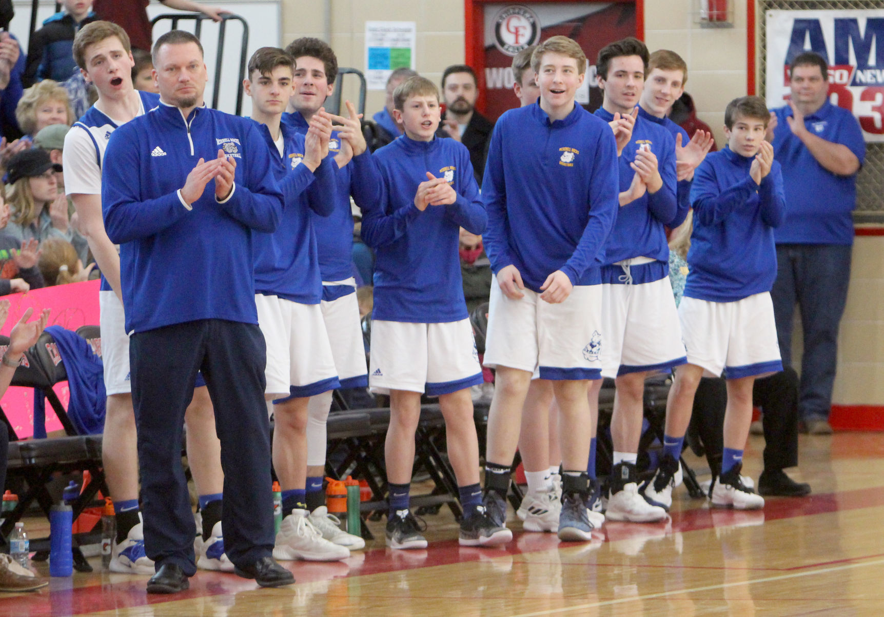 McDonell boys basketball vs Luck at Chi-Hi 3-9-19